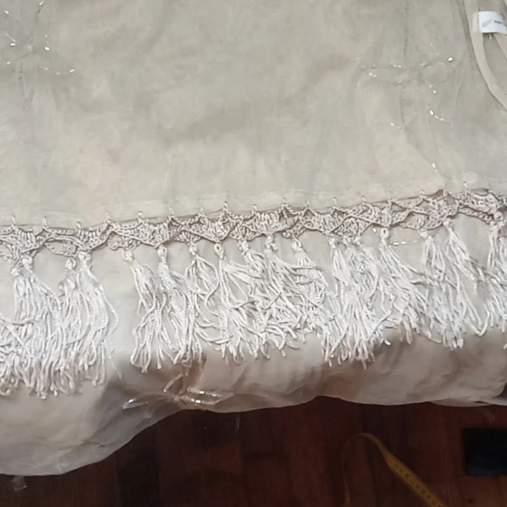 Vintage beaded scarf
